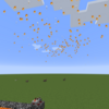 【マイクラ】炎の矢が空から降ってくるレッドストーン兵器の作り方。