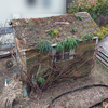 木製物置小屋改修メンテ２（屋根剥離）