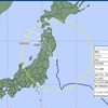 台風８号、宮城県に初めて上陸