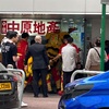 香港の獅子舞を見た。