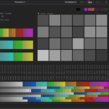 自作の HDRコンテンツ用 False Color表示 (輝度マップ表示) を改良した