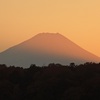 多摩湖サイクリング～赤富士遥拝