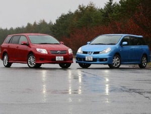 【ザ・対決】トヨタ カローラ・フィールダーvs日産 ウイングロード 徹底比較(1)〜ファーストインプレッション編〜