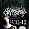 【イベント情報・当日券？・12/11-12】" ALL SO VILE " CRYPTOPSY TOKYO SHOWS 2025 (2025.12.11公開)