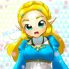 【ゼルダの伝説 BotW】　ゼルダを描きました