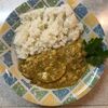 蟹と卵でプーパッポンカレー