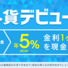 auじぶん銀行の外貨定期預金キャンペーン「外貨デビュー特典」で儲けた話