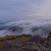 福智山山頂で見れた10分ほどの景色　福岡県直方市頓野