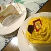 今日のスイーツ（レタンのケーキ2種）