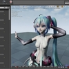 UE4 MMDのPMXとVMDを直接インポートし、マテリアル、IK、物理、表情モーフを一発でUE4へ持ってくる方法