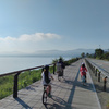 2023.7 山中湖サイクリング　〜 またまた家族で一周 〜