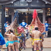 北川尻秋季祭礼（獅子舞い）