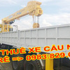 Tập đoàn vận tải cho thuê oto cẩu tự hành 12 tấn nâng tải hàng cồng kềnh