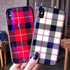 男女問わず！BURBERRY チェック柄 iPhoneX/8 Plusケース お洒落！