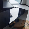【DIY】鏡面塗装仕上げのスピーカー台 仕上げ磨きの段階で再び欠陥が見つかる・・・【ピアノブラック】