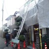 雨、雨、雨　外部の作業の進捗がうまくいきません