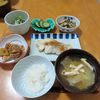 小海老と鹿尾菜の炒り豆腐
