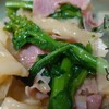 菜の花とベーコンのはっと の作り方（レシピ）宮城の郷土料理はっとをパスタ風に 