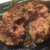 溶岩焼肉ダイニング bonbori 新宿店 ｜溶岩焼ハンバーグ！生姜の効いた肉汁あふれる喜び！