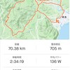 雨の合間にBIKE 70km、N&N