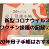 ワクチン接種の記録おすすめ！20年をつづる海外の母子手帳がおすすめ！