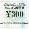 吉野家ホールディングスから2022年2月期第2四半期の株主優待券と配当が届いたのである