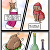 『ほら、ここにも猫』・第402話「猫専用クリスマスマーケット」（Christmas Market for cats only）