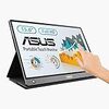 ASUS ZenScreen Touch MB16AMTポータブルモニター 15.6型 10点タッチ/フルHD/IPSパネル/バッテリー内蔵/USB Type-C/Micro-HDMI/スピーカー内蔵