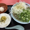 磐田市、スズキラーメンのネギラーメン！青ネギと白ネギのMIX！