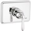 !!Cheap Grohe 19 321 000 Somerset Pressure Balance Valve Trim with Lever Handle, StarLight Chrome