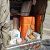 昨夜遅くに荷積みし、今日夕方お届け予定の家財を積んでいるので、