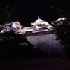 闇夜に浮かぶ天守！ライトアップされた松山城を撮影してみました