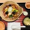 大戸屋下長店　カキのあんかけ土鍋ご飯　とポムポムプリン