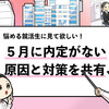 【5月に内定ないのはやばい？】5月に最速内定を獲得する方法を解説！
