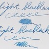 この色が自作古典インクの原点 Light blueblack