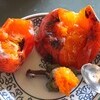 「ウメモドキ（梅擬）」、赤い実に黄葉。