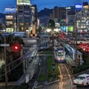 日記１２５　【鹿児島中央駅】周辺の夜景を撮る