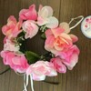 簡単！たった200円で豪華な花冠を手作りしました。
