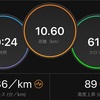 ジョギング10.60km・モチベーションの低下…