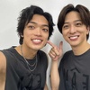【timelesz原嘉孝・寺西拓人】ツアーT着たツーショット