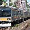 朝から209系1000番台が青梅線を走行！拝島電留線へ送り込み回送！