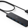 Anker 4-Port Ultra-Slim USB-A (USB3.0対応) ハブ