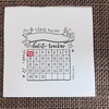 【ダイソー】手帳のハビットトラッカーにぴったりスタンプ発見！スタンプ台不要＆三連で超便利