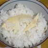 今朝メシ：タケノコご飯