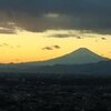 夕焼けと夜景／カフェセザンヌ