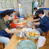 飯盒でご飯を炊いてカレーを食べよう＆プール設置をする会