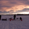 12/28 ＊ Ice fishing ～アラスカ・オーロラの旅 Day３～