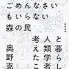 『ありがとうもごめんなさいもいらない森の民と暮らして人類学者が考えたこと』