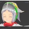 Blender2.8で複数のシェイプキーを一つにまとめたシェイプキーを作成する