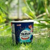 ブルガリアヨーグルトの容器とセミの抜殻